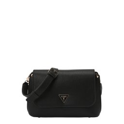 GUESS Geantă de umăr 'MERIDIAN II' negru