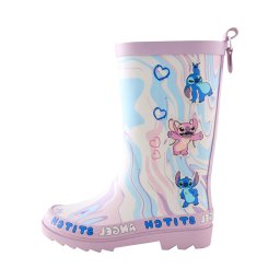 Next Cizme de cauciuc 'Wellies' bej deschis / albastru / azuriu / mov liliachiu