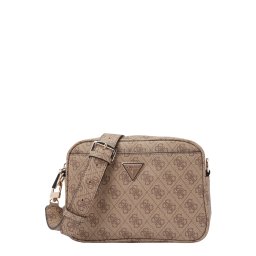 GUESS Geantă de umăr 'MERIDIAN II CAMERA BAG' maro / maro deschis