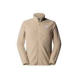 THE NORTH FACE Jachetă fleece funcțională 'Glacier' gri taupe / alb