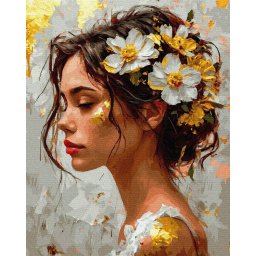 Set pictura pe numere, cu sasiu, Putere ascunsa, 40x50 cm