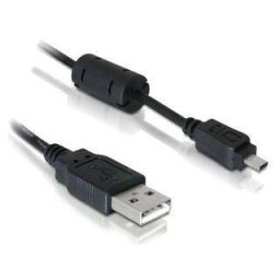 Delock cable USB 2.0-AM > USB mini 8pin (Nikon) UC-E6, 1.8m