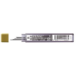 Mine pentru creion mecanic 0,9mm, 12/set, PENAC - HB