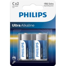 BATERII PH ULTRA ALKALINE C, 2 BUC