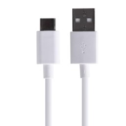 Cablu date incarcare - USB Type-C, DL143, lungime 1 m, Alb
