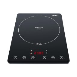 Plita IK 65 Slim Inductie 2000W Control digital 8 Trepte de putere Timer Negru