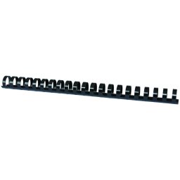 Accesorii birotica Inele plastic 22 mm, max 210 coli, 50buc/cut Office Products - negru