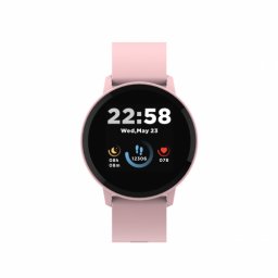 Smartwatch Lollypop SW-63, 1.3inch, Curea Silicon, Pink