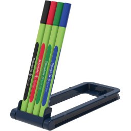Liner SCHNEIDER Line-Up, varf fetru 0.4mm, 4 culori/set