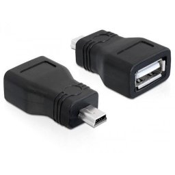 Adaptor USB A la Mini USB Negru