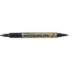 Marker pentru tabla de scris ARTLINE 541T, doua capete - varfuri rotunde 0.4mm/1.0mm - negru