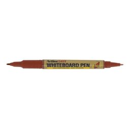 Marker pentru tabla de scris ARTLINE 541T, doua capete - varfuri rotunde 0.4mm/1.0mm - maro