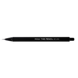 Creion mecanic PENAC The Pencil, rubber grip, 0.9mm, varf plastic - corp negru