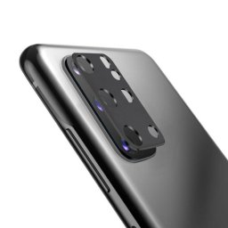 Camera Mocolo Silk HD PRO Camera Glass - Folie protecție cameră din Sticlă securizată - compatibil cu Samsung Galaxy S20 Plus 4G / S20 Plus 5G - culoare Negru