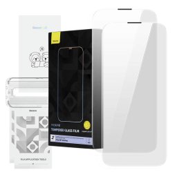 Corning - Folie protecție ecran din Sticlă securizată - compatibil cu Apple iPhone 14 Pro built-in dust filter