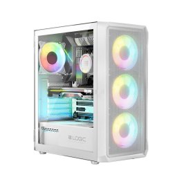 Carcasa Logic Portos ARGB Midi White