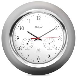 Ceasuri decorative Mebus 19454 Radio controlled Wall Clock w. Thermo/Hygrometer
