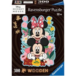 Ravensburger Wooden Puzzle Disney Mickey & Minnie (300 pieces)