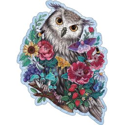Ravensburger Wooden Puzzle Mysterious Owl (150 pieces)