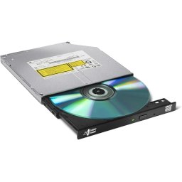 Unitate de disc optic Hitachi-LG GUD1N DVD intern Super Multi DL Negru, Oțel inoxidabil