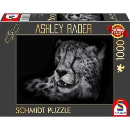 Schmidt Spiele Ashley Rader: Speed - Cheetah, In the Sign of Grace, Puzzle (1000 pieces)