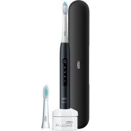 Oral-B Pulsonic Slim Luxe 4, 27.000 miscari/minut, Negru