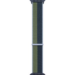 Curea Apple Watch Sport Loop, 41mm, Abyss Blue/Moss Green