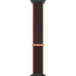 Curea Apple Watch Sport Loop, 41mm, Dark Cherry/Forest Green
