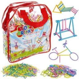 Blocuri - paie - figurine de construcție - 1000 buc