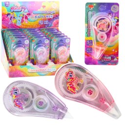 Accesorii birotica Bandă corectoare Mouse School Office 6m x 5mm Unicorn Roz Mov