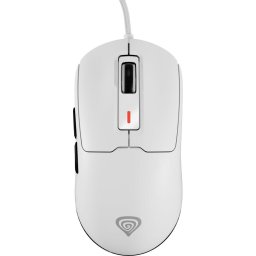 Mouse Krypton 660, USB, Cu fir, 12000 DPI, Alb