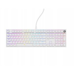 Tastatura Thor 404 P, USB, Cu fir, Layout US, Alb