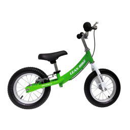 Bicicletă de echilibru CARLO pentru împingere, verde
