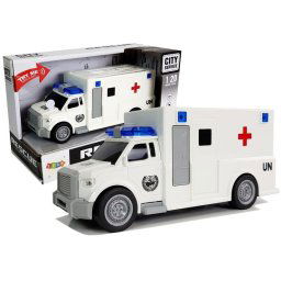Ambulanță cu acționare Ambulanță 1:20 cu sunet