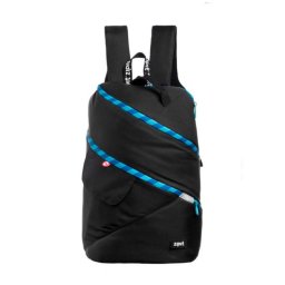 Rucsac ZIPIT Looper Premium - negru/turcoaz