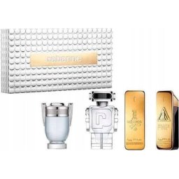 Set Miniaturi Paco Rabanne, One Million + Elixir + Invictus + Phantom 4x5 ml