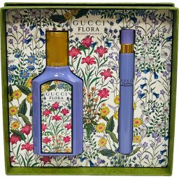 Set Gucci Flora Gorgeous Magnolia, EDP 50 ml + travel spray 10 ml, elegant feminin
