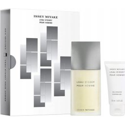 Set Issey Miyake L’Eau D’Issey Men, EDT 75 ml + gel de duș 50 ml