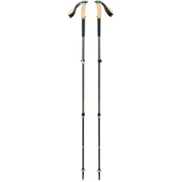 Black Diamond Trekking Poles Trail Cork (green/beige, 1 pair, 100-140 cm)