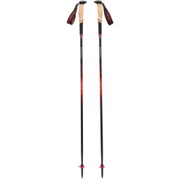 Black Diamond Pursuit Carbon Z trekking poles (anthracite/orange, 1 pair, 125 cm)