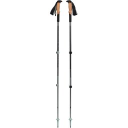 Black Diamond trekking poles Pursuit Shock M/L, fitness device (grey/green, 1 pair, 125-140 cm)