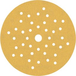 Disc abraziv cu autofixare, pentru slefuire lemn/vopsea, 125 mm, granulatie 180, set 50 bucati