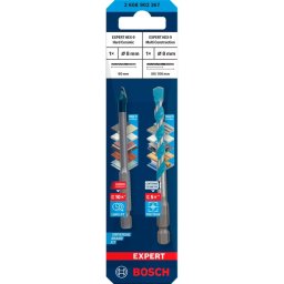 Set burghiu pentru ceramica HEX-9, 8 mm si burghiu Multi Construction HEX-9, 8 mm