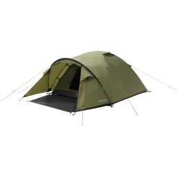 Easy Camp Setesdal 4 dome tent (olive green, with tunnel porch, model 2025)