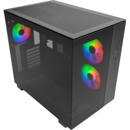 Carcasa Mid Tower Fara sursa King 65 Pro Negru