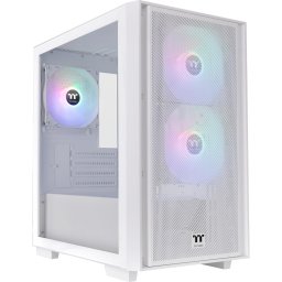 Carcasa Micro Tower mATX Versa H16 TG ARGB Alb