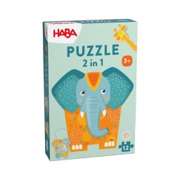 HABA Puzzle 2 in 1 Elephant
