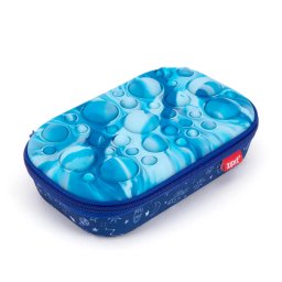 Penar Penar cu fermoar ZIPIT Bubble Top Storage Box - Blue Space