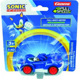 Vehicul sonic Pull & Speed ​​(retragere) - Team Sonic Racing