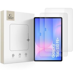 STICLĂ TĂRITĂ TECH-PROTECT FIT+ PACHET DE 2 PICIORURI GALAXY TAB S10 FE+ PLUS 13.1" X620 / X626B TRANSPARENTĂ